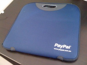 PayPal Notebook Sleeve